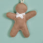 Set Of 3 Gingerbread Man Wall Hanging