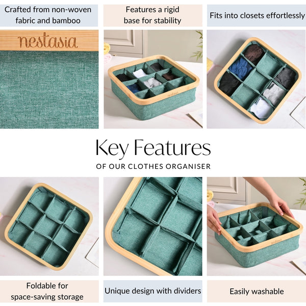 Wardrobe Organiser With Compartments