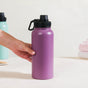 Stainless Steel Sipper Bottle Purple 1L - Water bottle, stainless steel water bottle, insulated water bottle, sipper water bottle