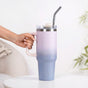 Ombre Stainless Steel Sipper Bottle With Handle 1200ml