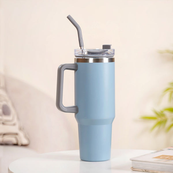 Leakproof Travel Water Bottle With Straws 1200ml