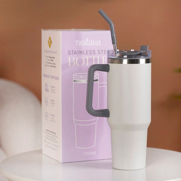 Insulated Stainless Steel Sipper Bottle 1200ml