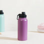 Stainless Steel Sipper Bottle Purple 1L - Water bottle, stainless steel water bottle, insulated water bottle, sipper water bottle