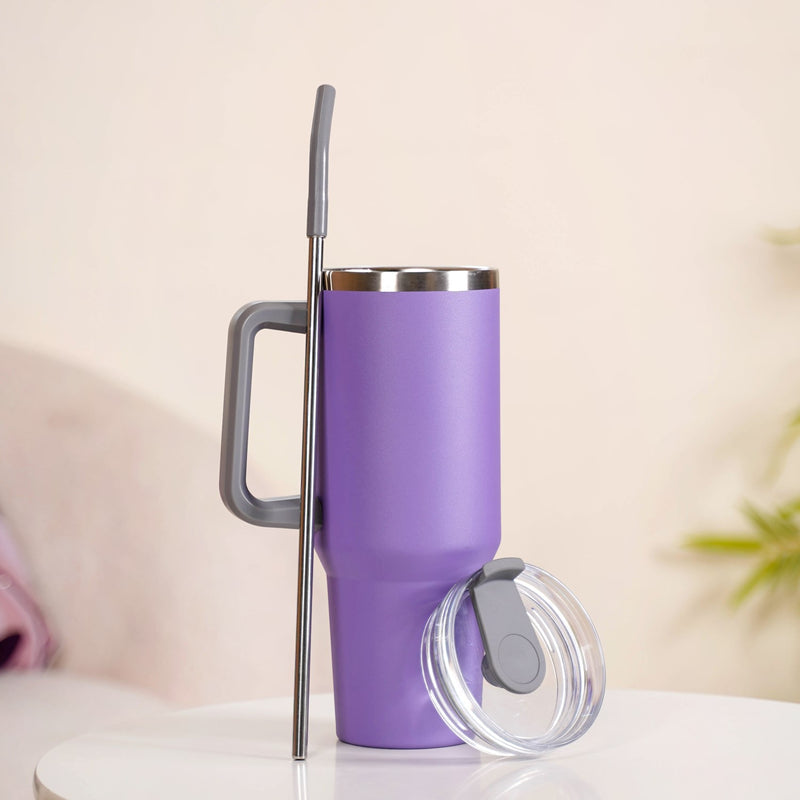 Leakproof Gym Water Bottle With Handle 1200ml