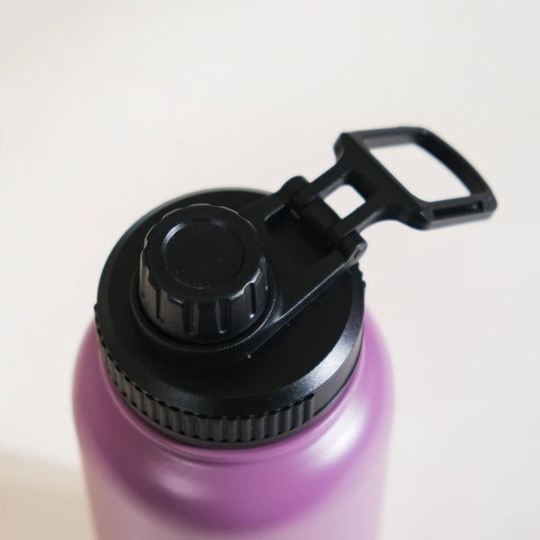 Stainless Steel Sipper Bottle Purple 1L