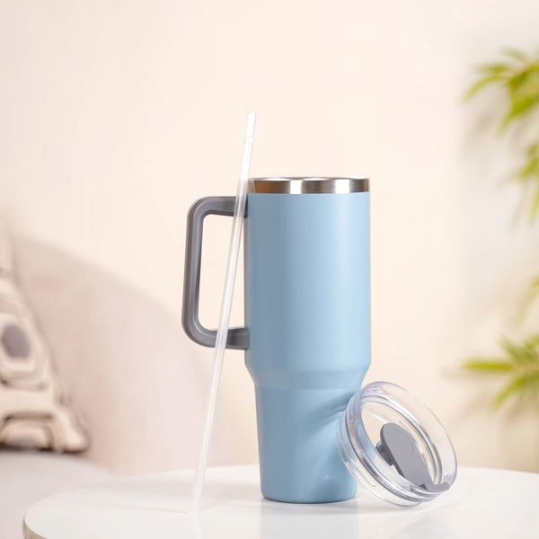 Leakproof Travel Water Bottle With Straws 1200ml