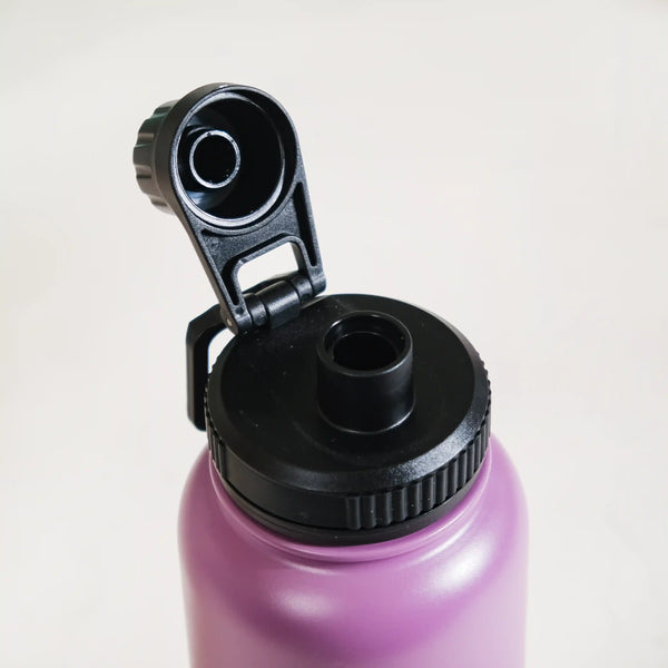 Stainless Steel Sipper Bottle Purple 1L