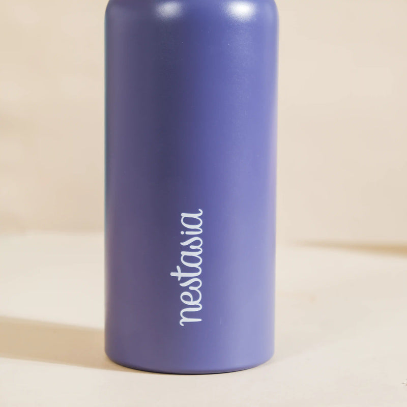 Stainless Steel Travel Bottle Blue 1L - Water bottle, stainless steel water bottle, insulated water bottle, sipper water bottle