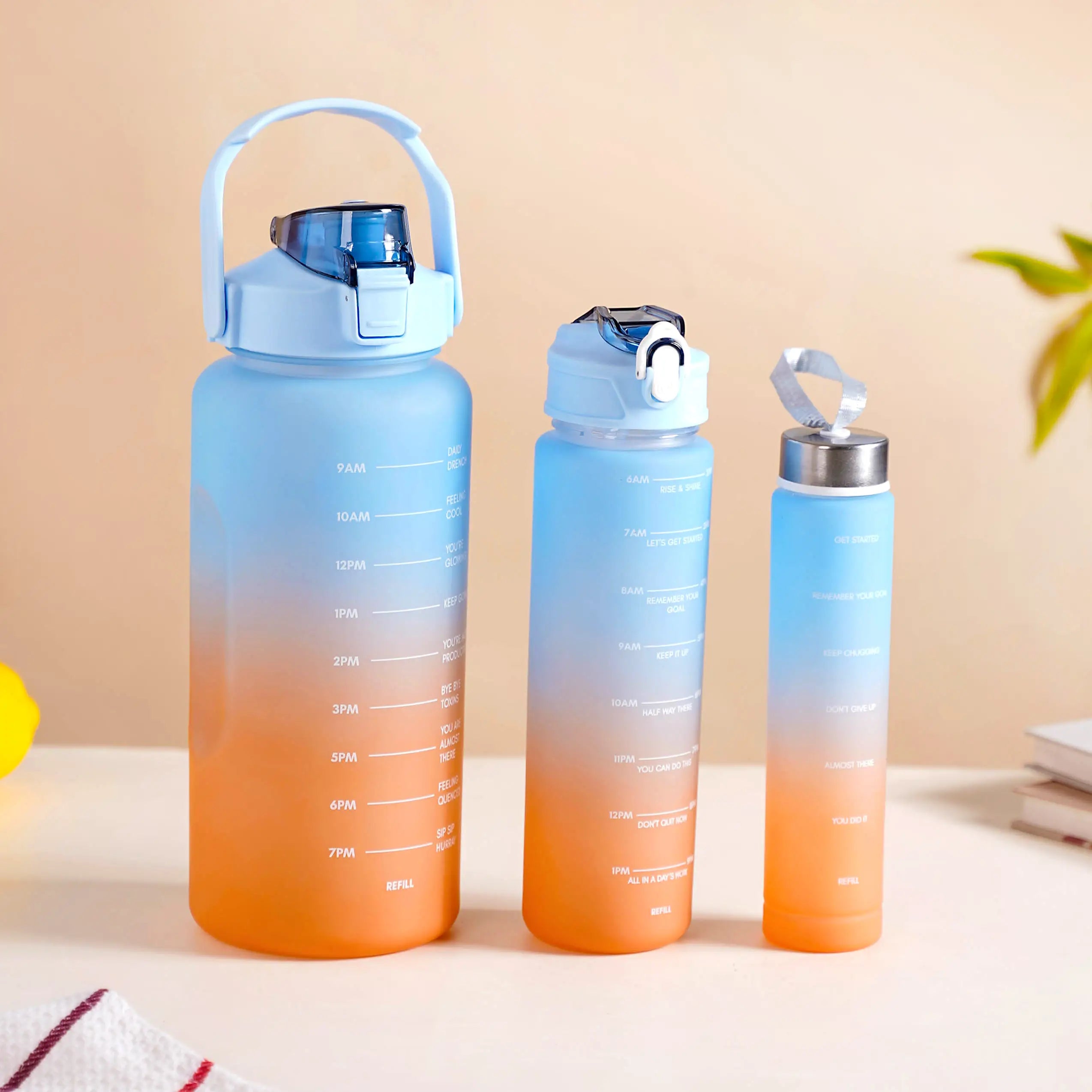 Insulated Bottle - Motivational Water Bottles Set Online | Nestasia