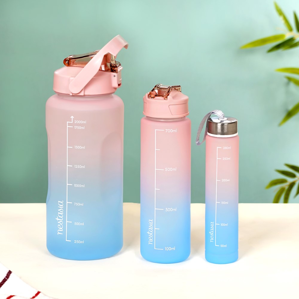 Glass, Water Bottle 380 Ml, Quirky Quotes, Glossy : Finish
