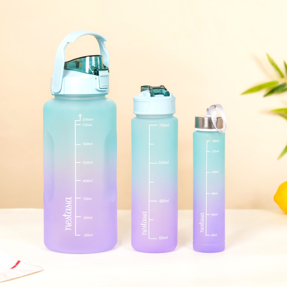 Water Bottle - Buy Motivational Water Bottles Set Online | Nestasia