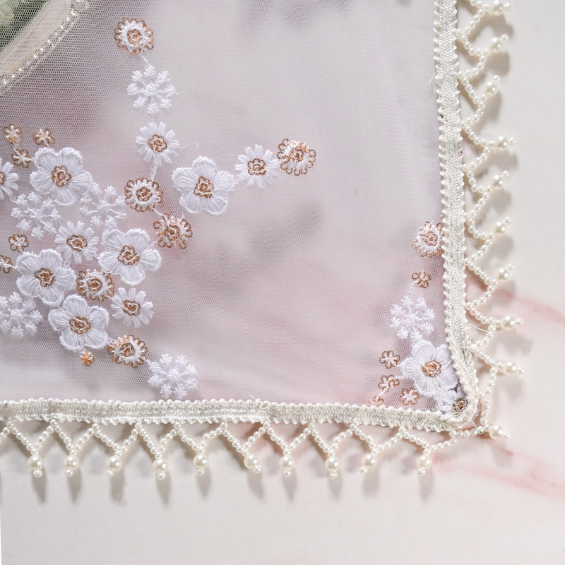 Wedding Shagun Thali Cover Set Of 2 Lavender