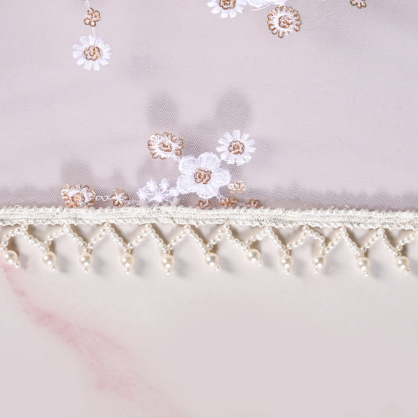 Wedding Floral Thali Cover Set Of 2 Lavender