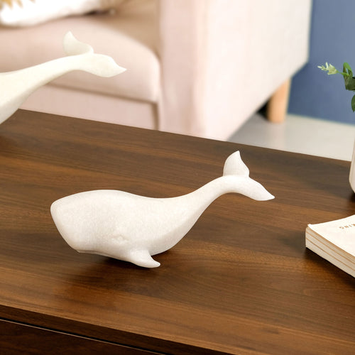 Whale Resin Figurine