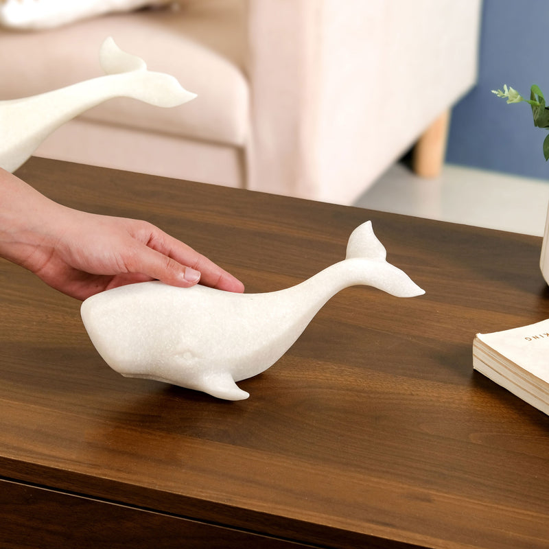 Whale Resin Figurine