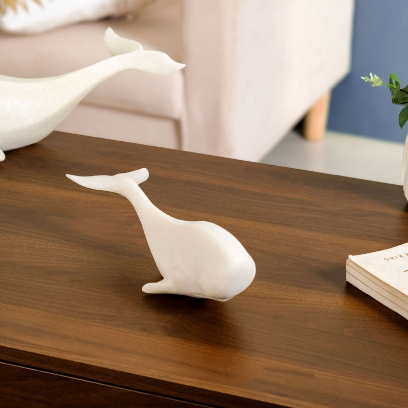 Whale Resin Figurine
