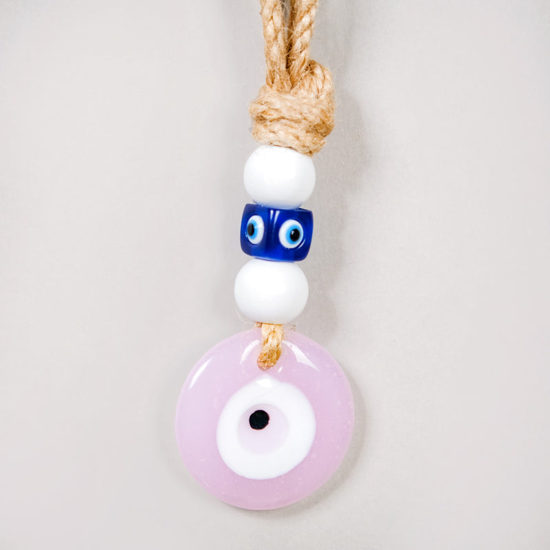 Evil Eye Pendant Wall Hanging Set Of 2 - Evil Eye Wall Hanging, Protective Evil Eye, Pendant Wall Hanging, Set of 2 Wall Hangings, Decorative Evil Eye
