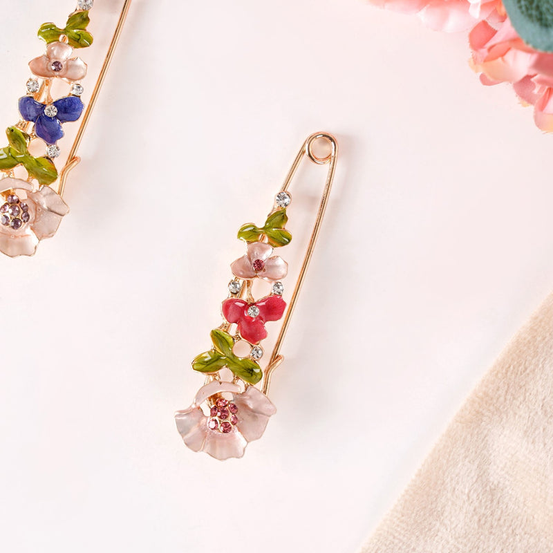 Garden Of Life Saree Pin Set of 2