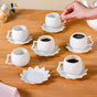 White Bloom Espresso Set Of 6 100ml