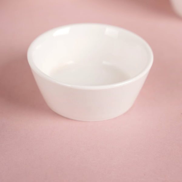 White Dip Bowl Set Of 12 90ml