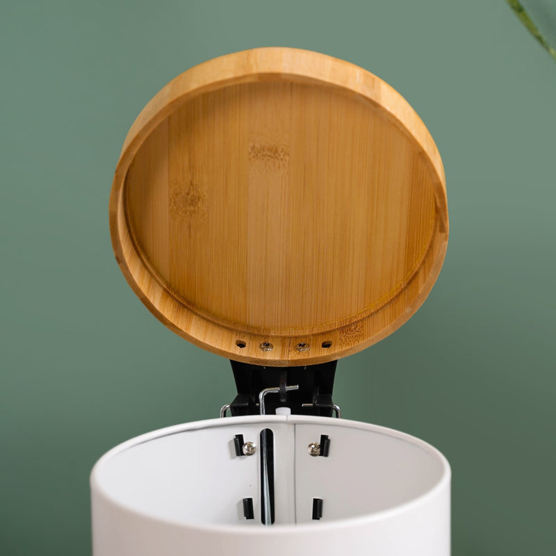 Modbin White Dustbin With Detachable Bucket 5000ml