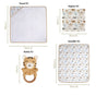 Wild One Baby Shower Gift With Towel Swaddle Rattle Napkin Set Of 6