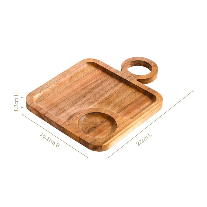 Wine Companion Snack Tray Set Of 2