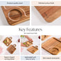 Wine Companion Snack Tray Set Of 2