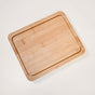 Rectangular Wooden Cake Stand With Cloche