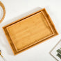 Sustainable Wooden Serving Tray Set Of 2