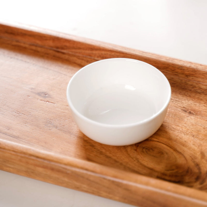 Wooden Snack Platter With Dip Bowls - Serving platter, serving platter for snacks, platter set, serving platter set