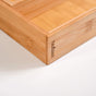 Adjustable Bamboo Kitchen Drawer Organiser For Cutlery