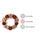 Sustainable Flower Wreath Garland Brown & Beige