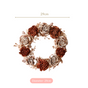 Sustainable Flower Wreath Garland Brown & Beige