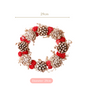 Sola Flower Wreath For Wall Decor Red & Beige