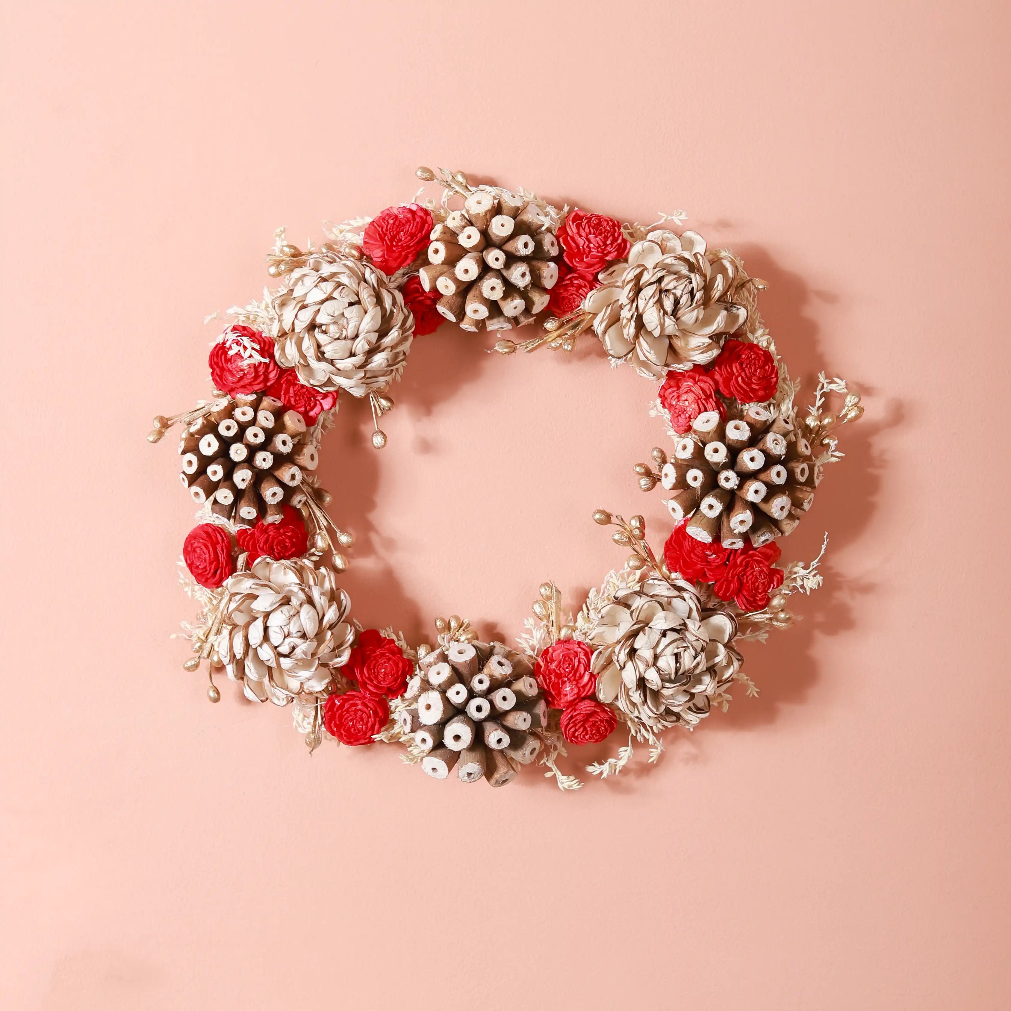 Sola Flower Handmade Wreath For Wall Decor