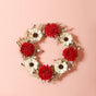 Sustainable Wreath For Home Decoration Red