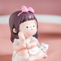 Kawaii Little Girl Yoga Showpiece Set Of 4