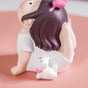 Kawaii Little Girl Yoga Showpiece Set Of 4