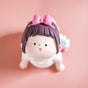 Kawaii Little Girl Yoga Showpiece Set Of 4