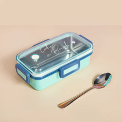 Leak-Proof Stainless Steel Lunch Box Small Mint 530ml