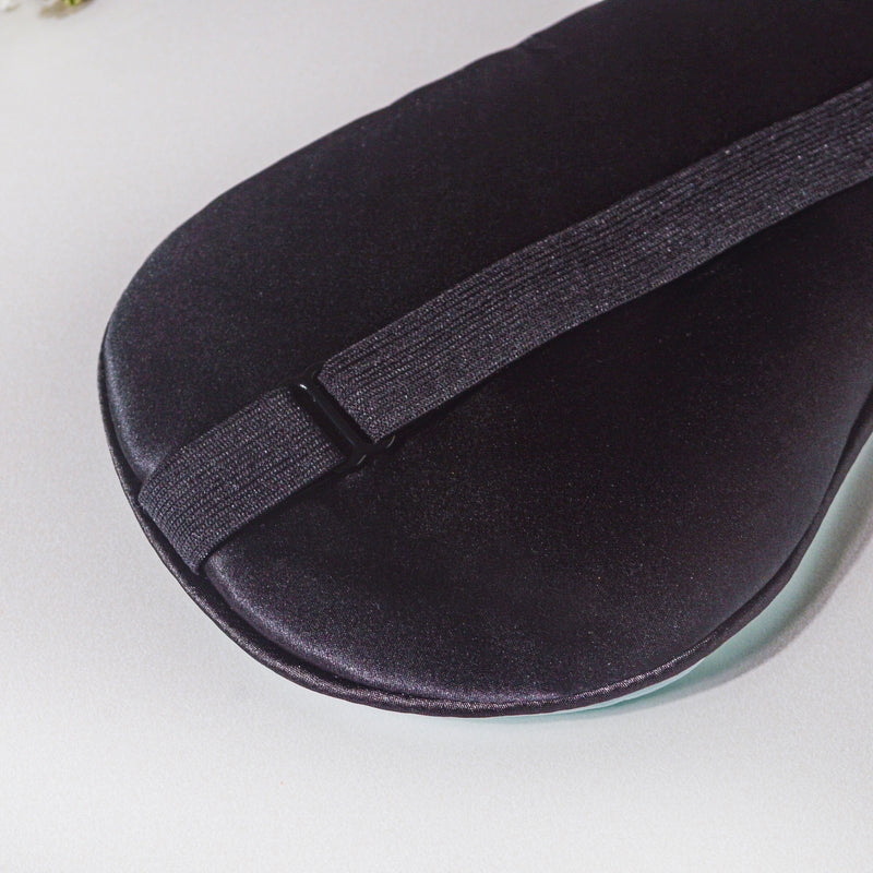 Aqua Blue Travel Eye Mask