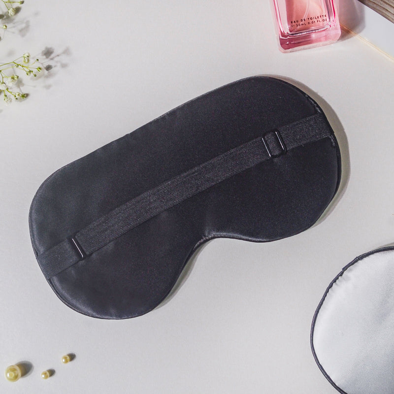 Aqua Blue Travel Eye Mask