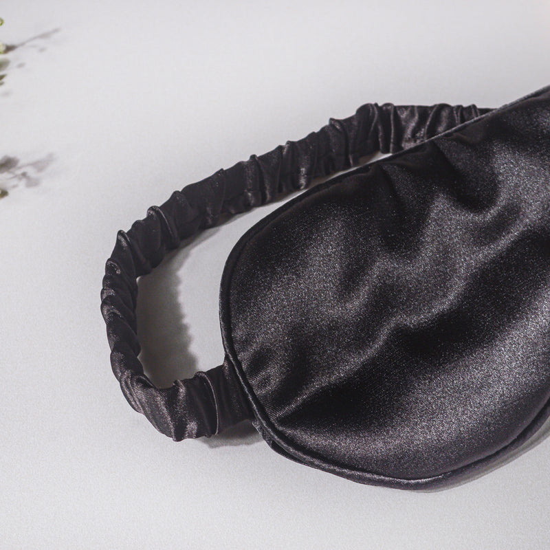 Night Sky Black Travel Eye Mask