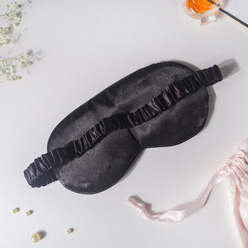 Night Sky Black Travel Eye Mask