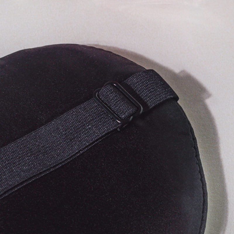 Silver Grey Travel Eye Mask