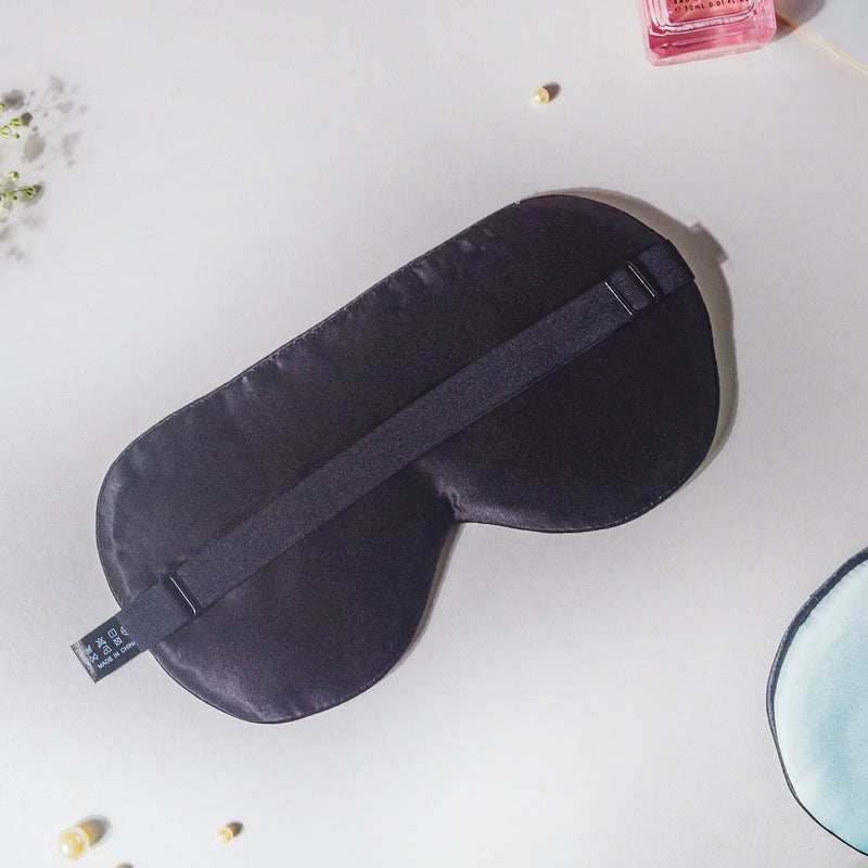 Silver Grey Travel Eye Mask