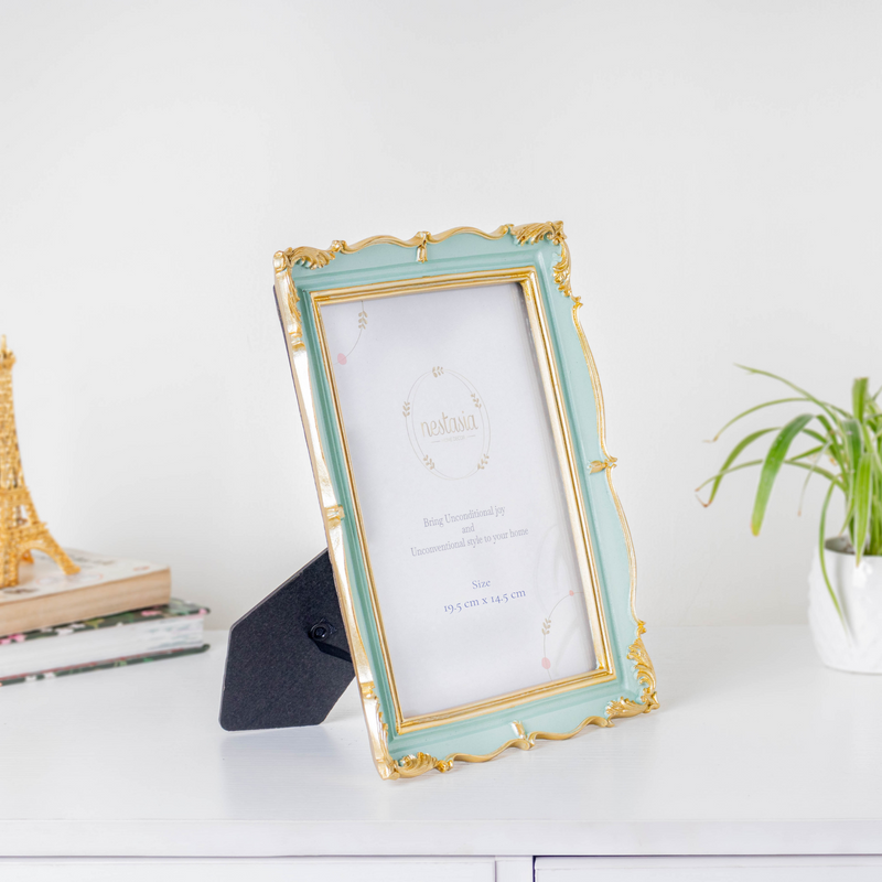 Royal Pastel Green Large Photo Frame - Picture frames and photo frames online | Home decor online