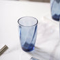 Blue Swirl Drinking Glass Set of 6