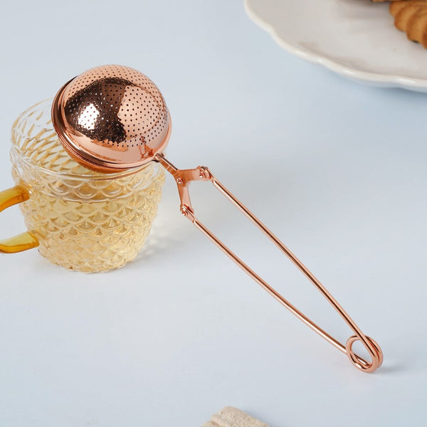 Rose Gold Tea Filter